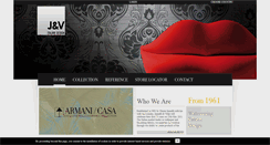 Desktop Screenshot of jv-italiandesign.com